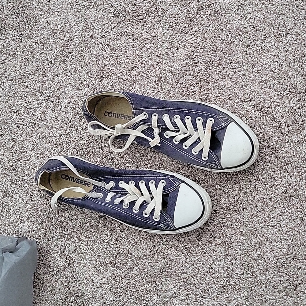 Blue Converse
